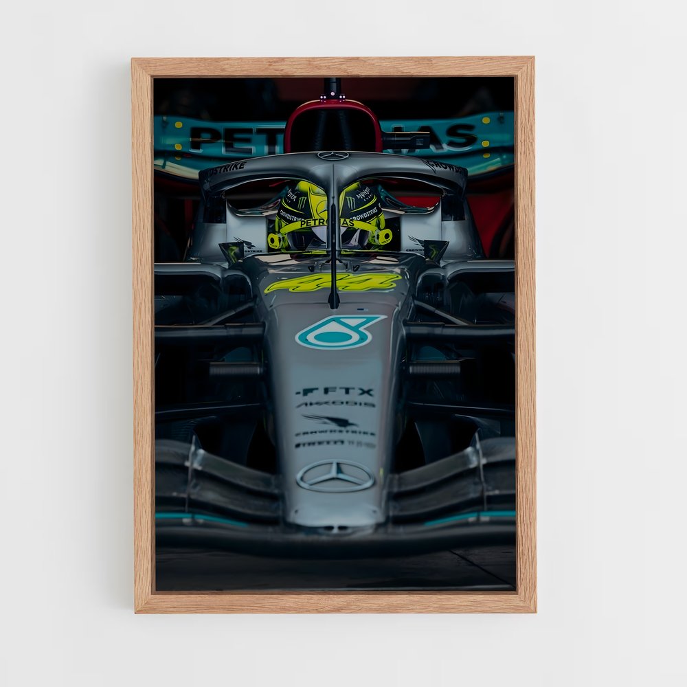 Poster La Flèche d'Argent – affiche Voitures de Formule 1 (vue 4)